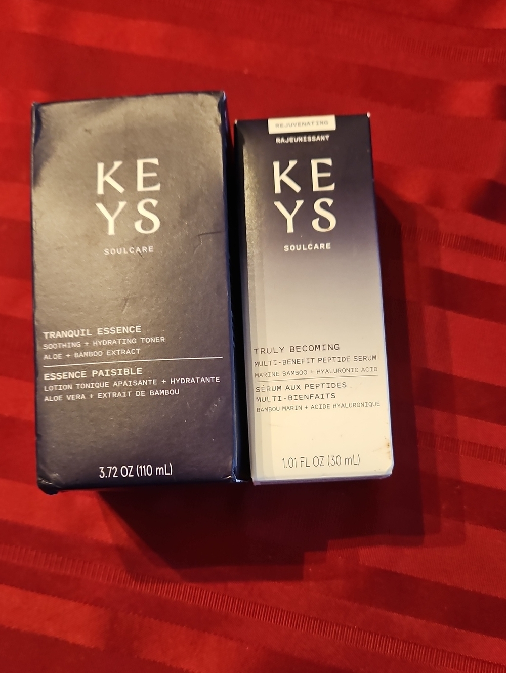 KEYS Soulcare Truly Becoming Multi-Benefit Peptide Serum - Blue Gradient